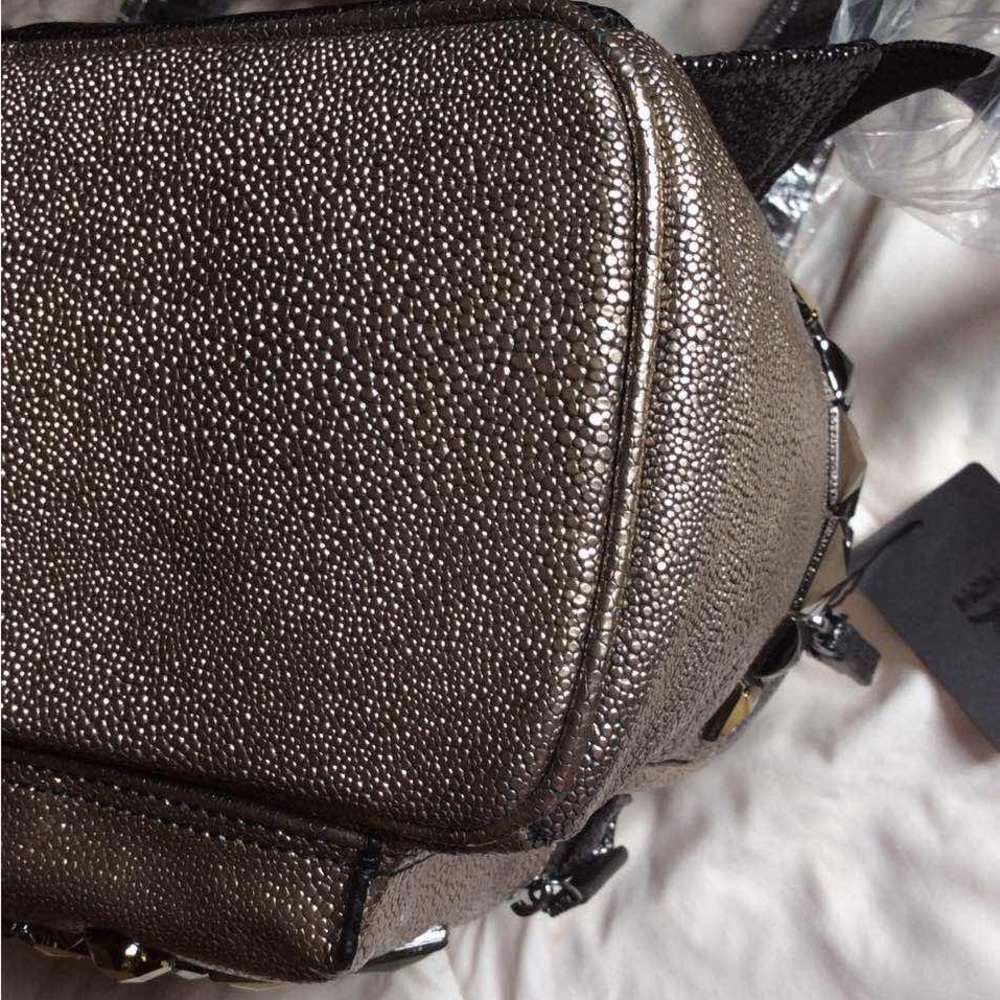 Studded Metallic Backpack - Picture 2 of 5